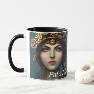 Mug Caféine du matin de Pat personnalisable