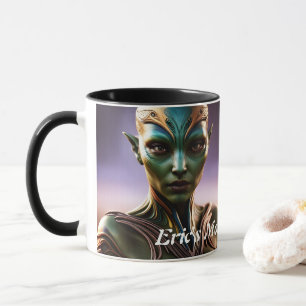 Mug Caféine du matin d'Eric personnalisable