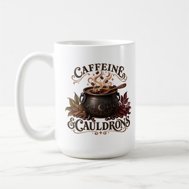 Mug Caféine et Chaudrons (Gauche)