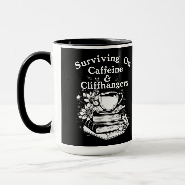 Mug Caféine et suspense (Gauche)