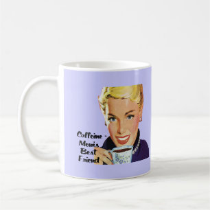 Mug Caféine - le meilleur ami de la maman