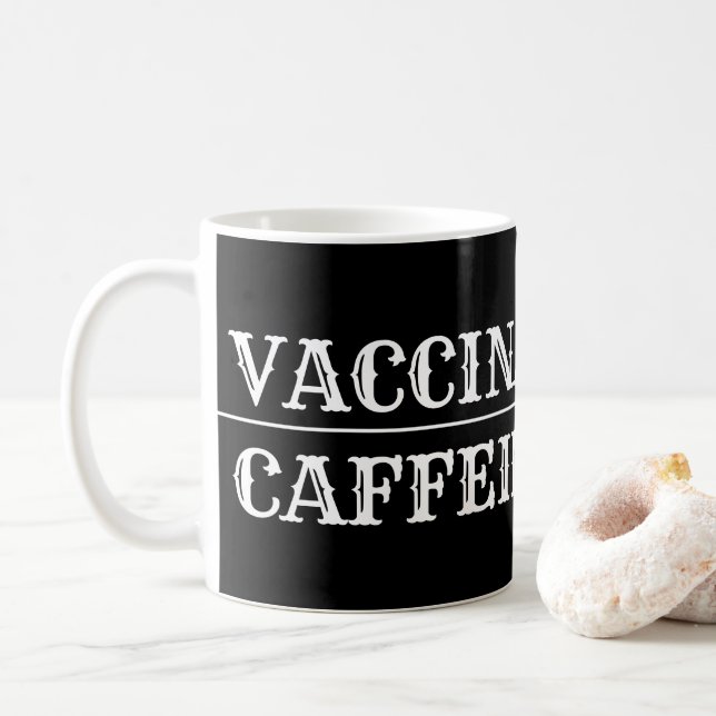 Mug caféiné vacciné (Avec donut)