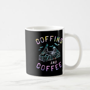 Mug Cafés Et Café Drôle Skeleton Tie Dye Retro Ha