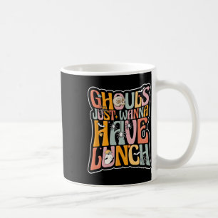 Mug Cafétéria Travailleur Retour À L'École Halloween D