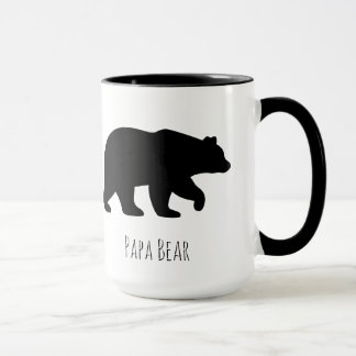 Mug Cafetière personnalisée Papa Ours