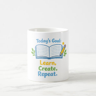 Mug Cahier mignon de rentrée scolaire