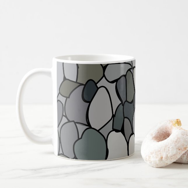 Mug Cailloux Modernes (Avec donut)