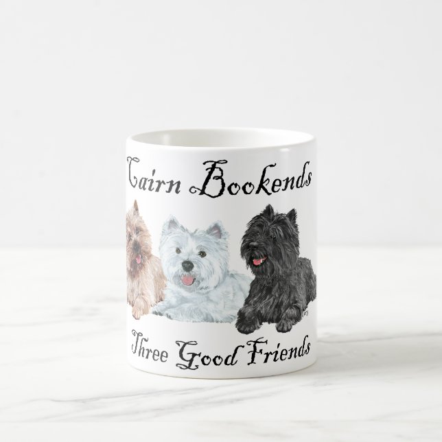 Mug Cairn serre-livres, Trois bons amis (Centre)