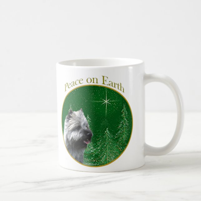 Mug Cairn Terrier Paix (Droite)