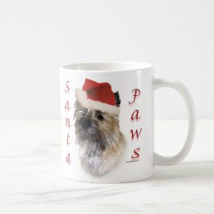 Mug Cairn terrier Santa Paws