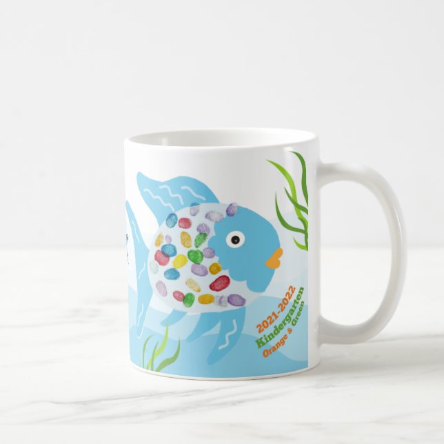 Mug CAIS K Orange/Musique verte (Droite)