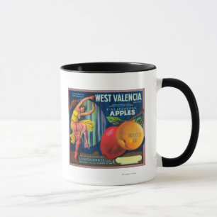 Mug Caisse occidentale LabelWatsonville, CA de Valence