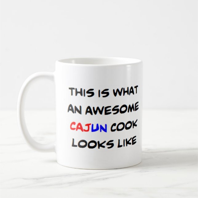 Mug cajun cook, awesome (Gauche)