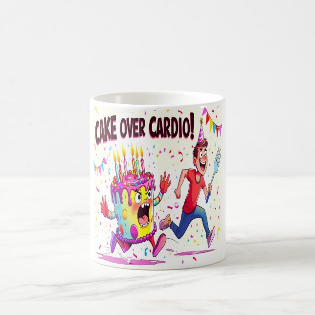 Mug Cake Over Cardio Fundy Anniversaire (Centre)