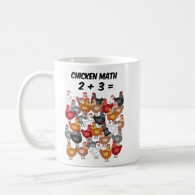 Mug Calcul du poulet (Gauche)