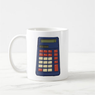 Mug Calculatrice des années 80 90 Math School Nostalgi