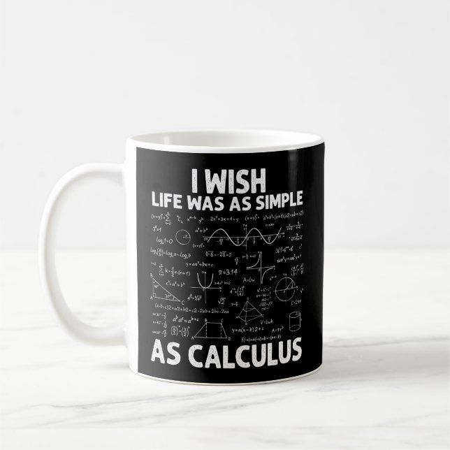 Mug Calculs Pour Maître Enseignant Math Masse Humour d (Gauche)