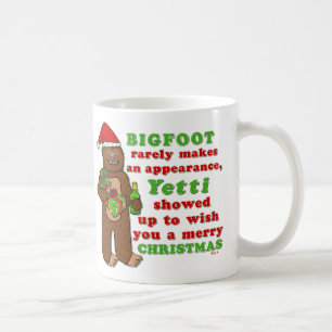 Mug Calembour drôle de Sasquatch de Joyeux Noël de