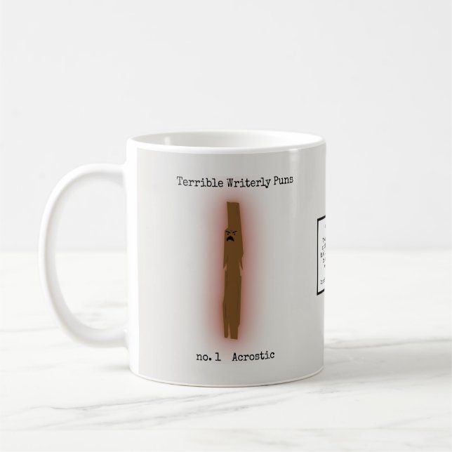 Mug Calembours Writerly terribles (Gauche)