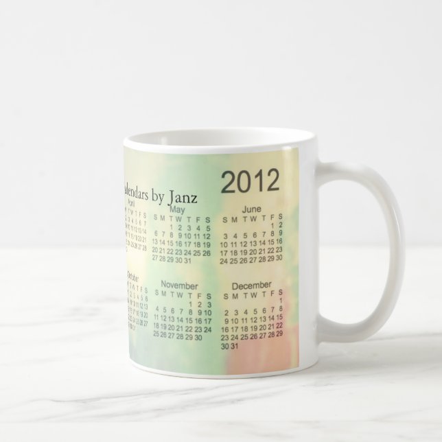 Mug Calendrier 2012 (Droite)