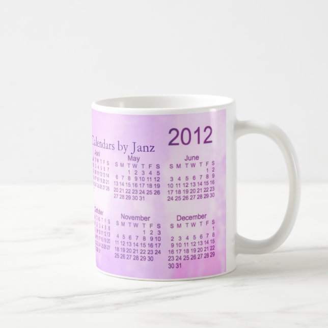 Mug Calendrier 2012 (Droite)