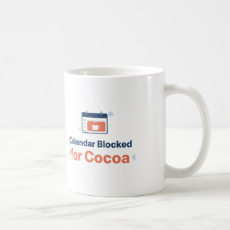 Mug Calendrier Bloqué pour le Chocolat Chaud Drôle de