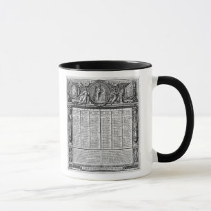 Mug Calendrier républicain, le 22 septembre 1793