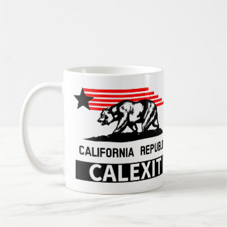 Mug Calexit Californie
