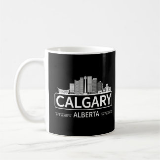Mug Calgary Alberta Voyage Cityscape À Calgary