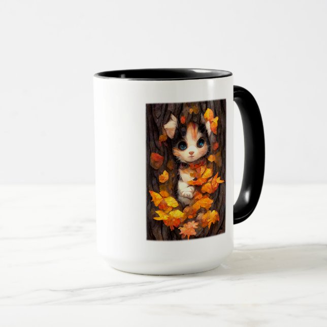 Mug Calico Cutie Combo Mug, 15 oz (Devant droit)