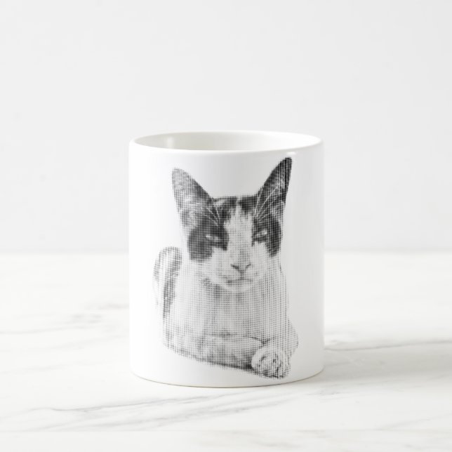Mug Calicot Rétro Demi-Teinte (Centre)