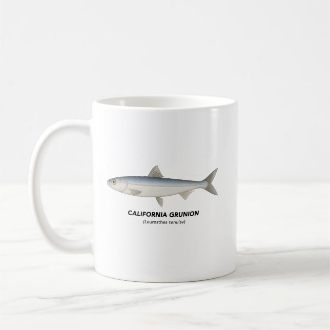 Mug California Grunion - Animaux marins de Californie (Gauche)