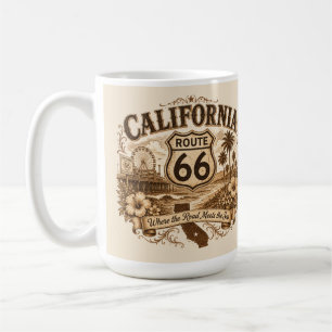 Mug California Route 66 Coin d'espresso
