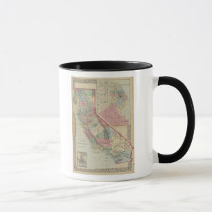 Mug California, San Francisco Carte par Mitchell