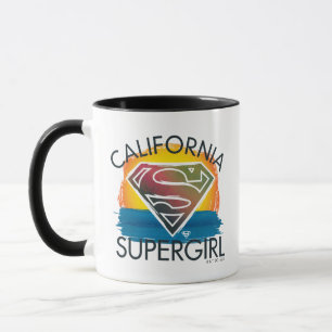 Mug California Supergirl Sunset Graphic