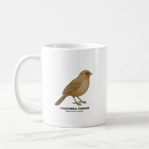 Mug California Towhee - Oiseaux de Californie
