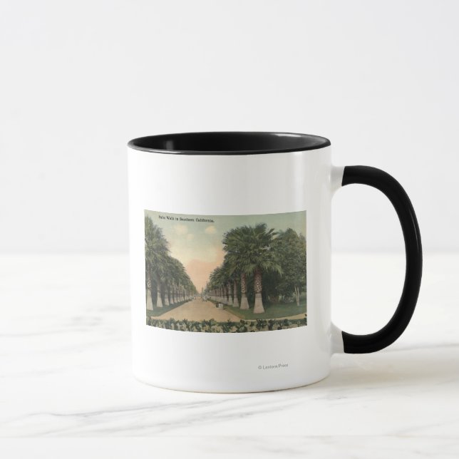 Mug CaliforniaPalms Le Long De La Route (Droite)