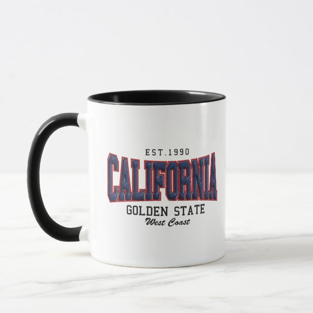 Mug Californie 3D (Gauche)