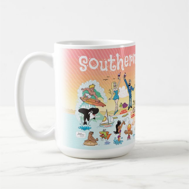 Mug Californie du Sud (Gauche)