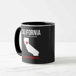 Mug Californie, Sacramento – l'État doré, États-Unis