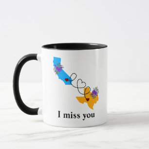 Mug californie-texas, États-Unis de longue distance