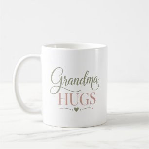 Mug Câlins de grand-mère, un cadeau pour la famille ad