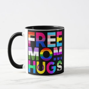 Mug Câlins gratuits de maman arc-en-ciel Mois de la fi