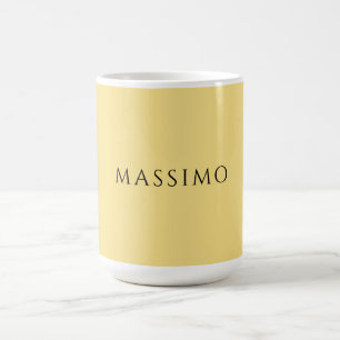 Mug Calligraphie chic simple et élégante Jasmin