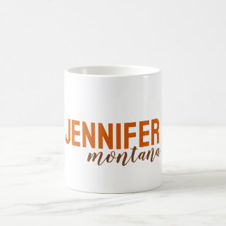 Mug Calligraphie Elegant Plain Ajouter son propre nom