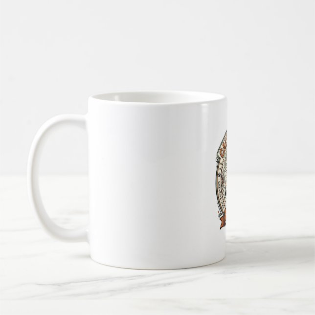 Mug Calligraphie Lettre Chaton Calligraphie Lettre Ca (Gauche)