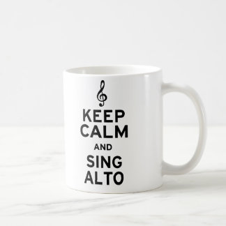 Mug Calme et chante Alto