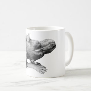 Mug Calme vers le haut - Tête et portrait à mâchoires