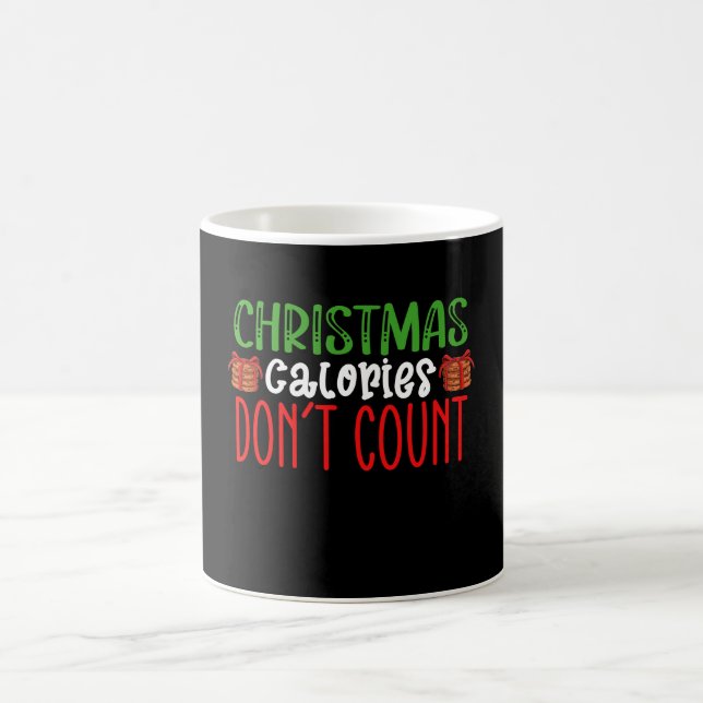 Mug Calories de Noël ne comptent pas les cookies Famil (Centre)