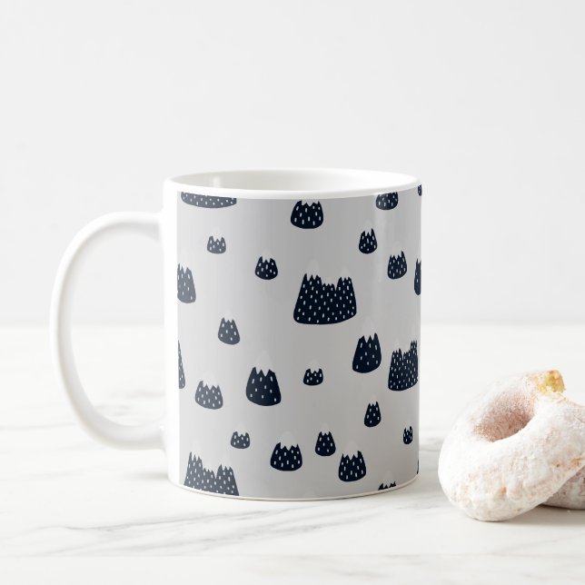 Mug Calottes de neige de Scandinave (Avec donut)